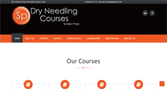 Desktop Screenshot of dryneedlingcourses.com